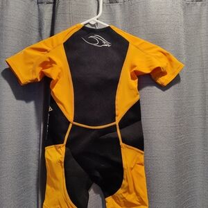 Kids Rashguard by [Brand] - Black and Orange